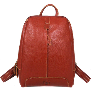 藏皮客小型双肩包包女真皮简易时尚复古头层牛皮休闲百搭双肩背包