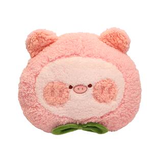 可爱小猪暖手宝充电款毛绒抱枕电热宝暖水袋防爆正品热水袋敷肚子