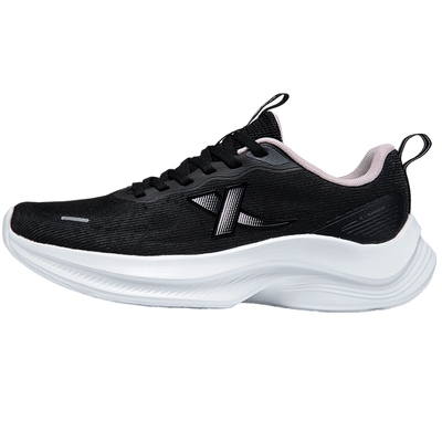 特步女鞋网面透气跑步鞋