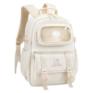 日本迪士尼KT初中女生书包 高颜值大容量双肩包 高中生ins风背包