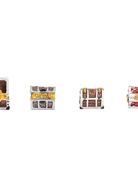 复古苔藓丛林宝箱鱼缸桌面摆件