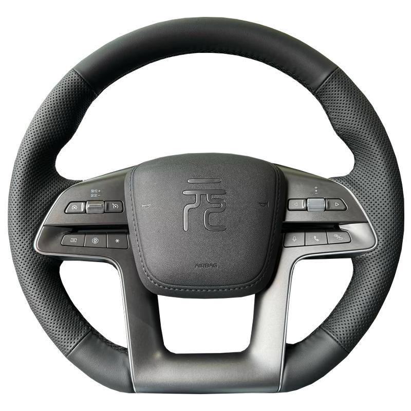 24-25款比亚迪宋L元UP方向盘套真皮元plus把套手缝专用全包款改装