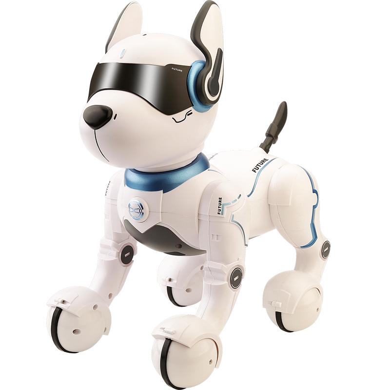 智能机器狗遥控儿童玩具狗狗走路六一节礼物会叫的2024声控莱迪狗