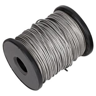 304不锈钢钢丝绳吊起重细软电动葫芦拖车绳晾衣养殖水泵316钢绞线