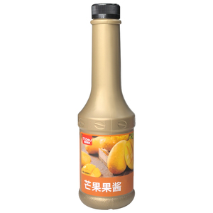 芒果果酱果汁1kg瓶装奶茶店专用水果茶原料摆摊清爽冲饮果酱汁