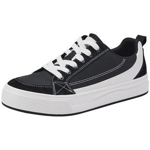 热风男鞋2026年春季新款男士时尚通勤休闲鞋子日常白搭轻便板鞋