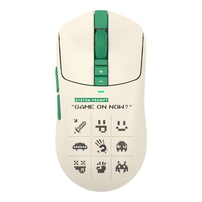 双飞燕无线游戏鼠标电竞像素风格