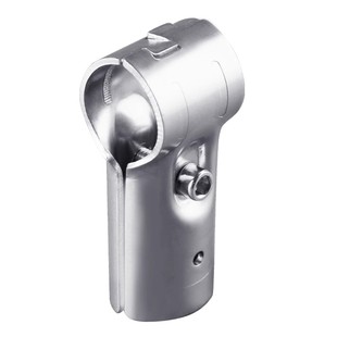 25mm不锈钢管连接固定件晾衣架货架组装对接两通三通免焊接头配件