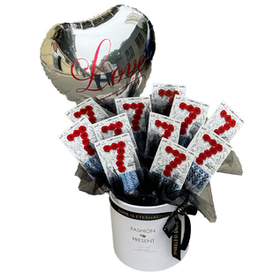 黑骑士暴富花束手工自制diy抱抱桶闺蜜发财有钱花生日纪念日礼物