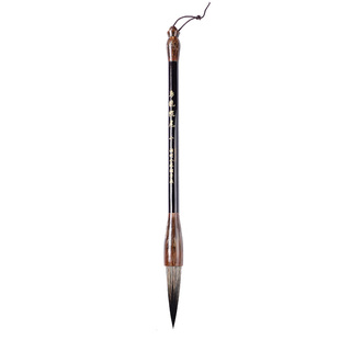 湖羊对联毛笔成人专业级书法专用灰鼠兼毫斗笔写对联春联斗方福字的大楷毛笔抓笔书法国画正品善琏湖笔