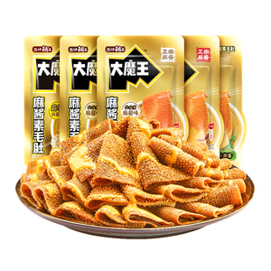 【量贩囤货】盐津铺子大魔王魔芋素毛肚麻酱小零食休闲食品辣爽by