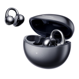 唐麦Q6耳夹AI蓝牙耳机2025新款开放无线气骨传导运动翻译政府补贴