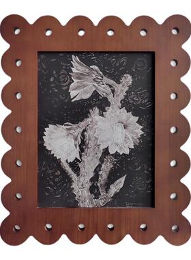 小众复古法式黑白艺术中古装饰画