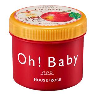 日本oh baby身体磨砂膏嫩白全身去鸡皮疙瘩沐浴露身体乳护手霜