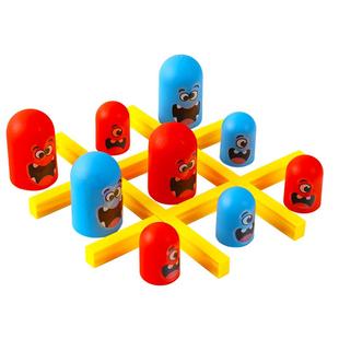 井字棋趣味儿童套娃男孩大吃小双人过年家庭聚会智力游戏益智玩具