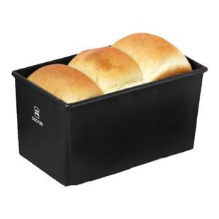 三能一体成型低糖铸铝吐司模面包模具商用烤箱土司盒450克SN2196