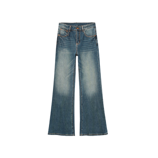 右格Jeans 高级感显腿长高腰微喇牛仔裤女休闲时尚百搭休闲裤秋冬