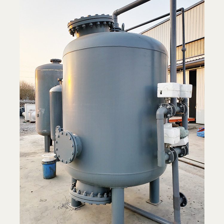 多介质不锈钢过滤器全自动石英砂锰砂活性炭浅层砂井水泥沙过滤器