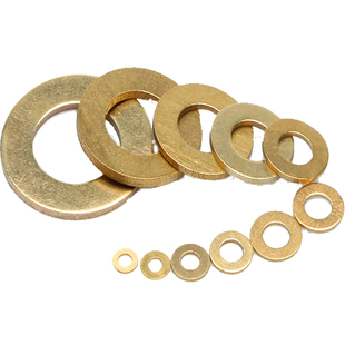 铜平垫圈 垫片黄铜华司介子螺丝垫圈M3M4M5M6M8M10M12M14M16M18