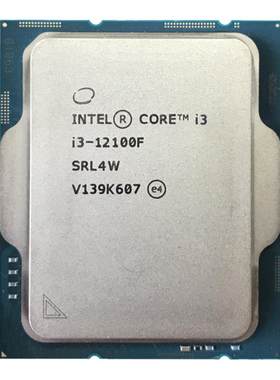 i3-12100F散片cpu英特尔