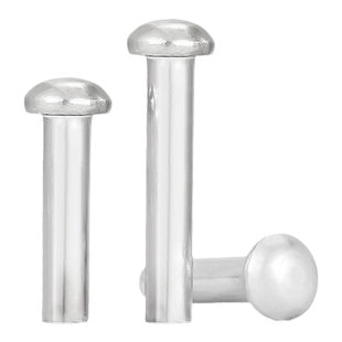 GB867半圆头铝铆钉圆头实心铆钉圆帽敲击式柳钉M2M2.5M3M4M5M6M8