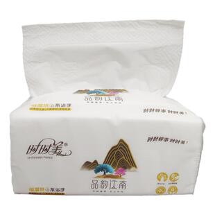 时时美24包中码抽纸可湿水家用餐巾纸5层加厚亲肤柔软纸巾实惠