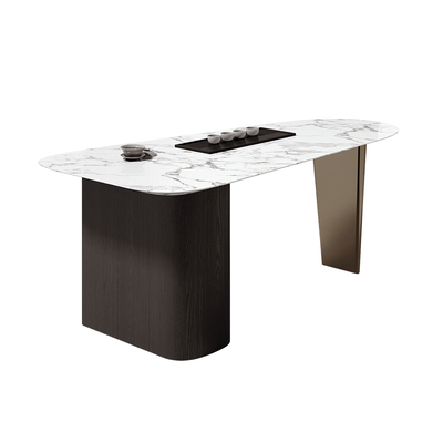 宝格丽布拉提白大理石茶桌