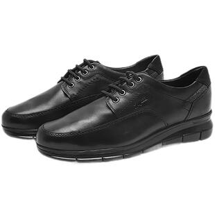 24Hrs西班牙24小时进口男士系带商务休闲皮鞋 透气小牛皮鞋 11744