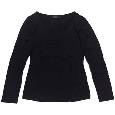 圆领性感修身显瘦上衣