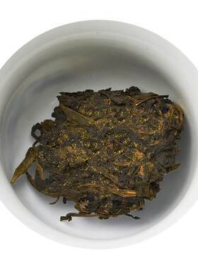 千两茶饼安化黑茶华莱健花卷醇香