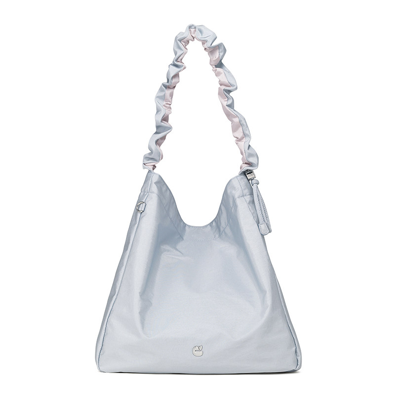 Carlyn RUSS MORE ECOBAG 2026新款韩国Hobo包珠光斜挎垃圾袋通勤