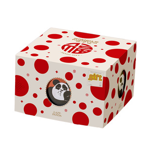 熊猫吃个饱年货礼盒新年礼物糕点伴手礼特产春节送礼走亲戚送长辈