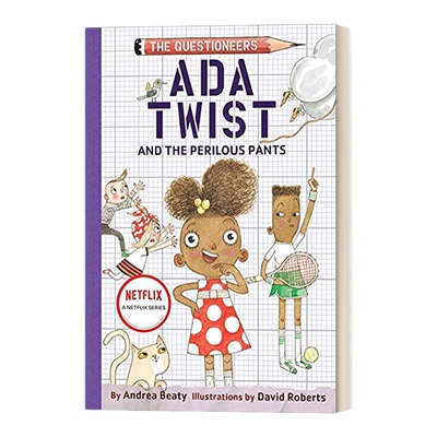 英文原版 Ada Twist and the Perilous Pants 梦想行动派系列2 艾达与危险的裤子 The Questioneers Book #2 STEAM教育 进口书
