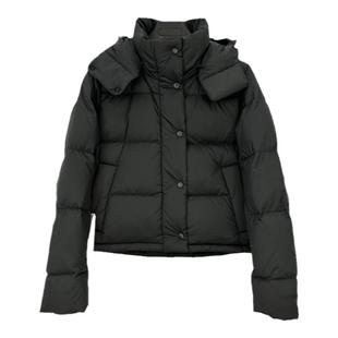 luqi lulu冬季Puff四格羽绒服连帽蓬松羽绒泡芙短款外套女