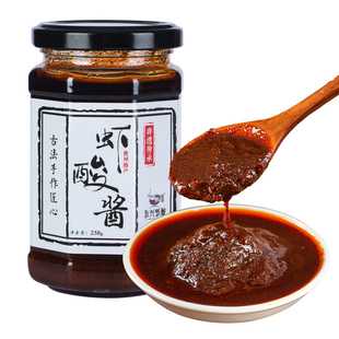 贵州独山特产虾酸酱 独山永兴虾酸波虾酸238g老品牌黔南 都匀虾酸