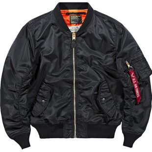 VIP秋季ma1飞行员夹克男短款宽松美式棒球服薄款纯色工装外套潮牌