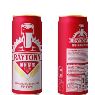 蕾顿精酿全麦无糖啤酒低卡0脂24罐330ml整箱