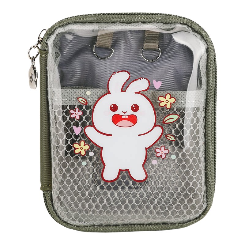 透明化妆品收纳包多功能药物数码产品收纳包女极简时髦旅游补妆袋