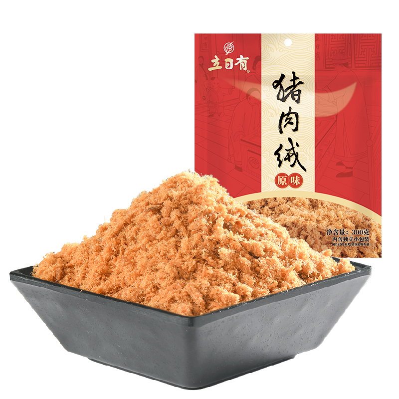 福建特产立日有原味猪肉绒猪肉