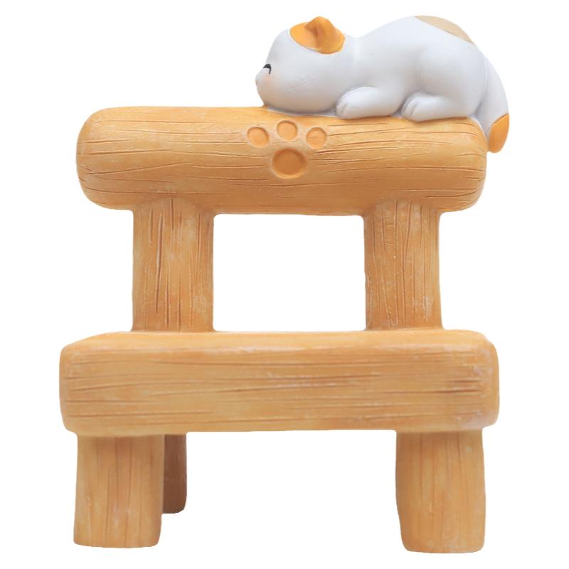 创意凳子手机支架可爱猫咪家居装饰品客厅办公室桌面女生生日礼物