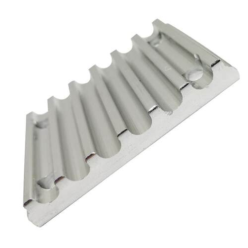 同步带压板固定片夹齿板铝合金3M/5M/S5M/8M/2GT开口带TBCR连接板