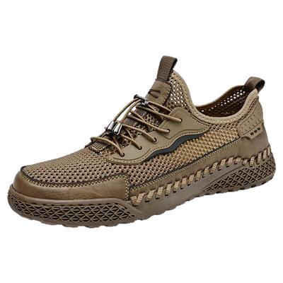 德国骆驼动感运动休闲网面登山鞋