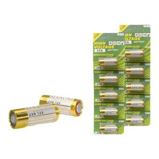 23A12V电池27A12V门铃防盗器风扇电动卷闸门433车库遥控器小电池