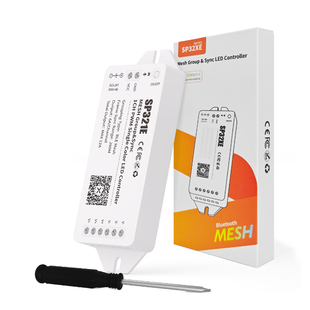 Mesh蓝牙组网同步RGB控制器音乐律动APP同步多设备分组LED控制器