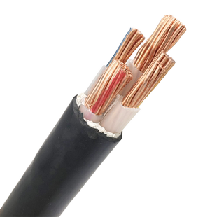 迎科电力电缆国标yjv铜芯电缆线2 3 4 5芯10 16 25 35平方户外线