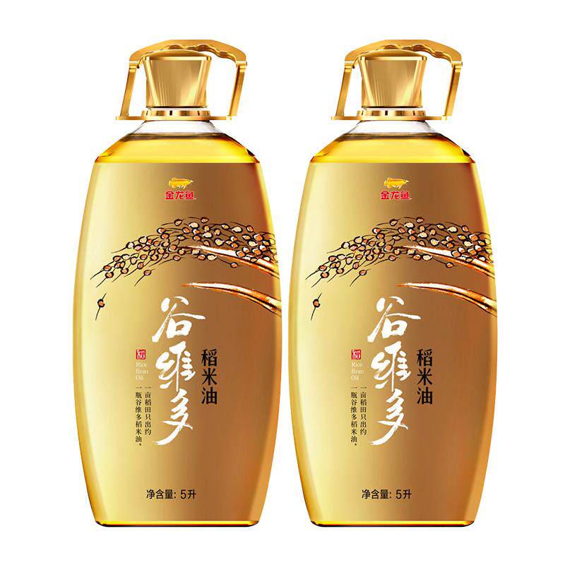 金龙鱼谷维多特级稻米油10L