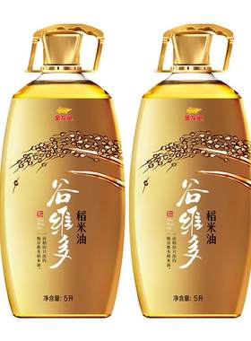 金龙鱼谷维多特级稻米油10L