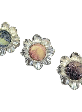 云南民族风银色鱼形开口可调戒指