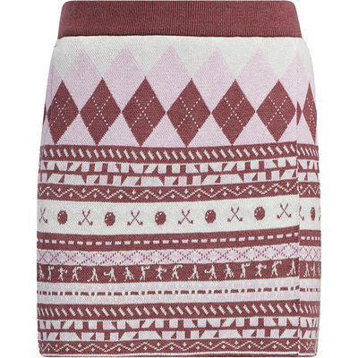 Adidas/阿迪达斯官方正品W GR FF SKIRT女子高尔夫针织短裙HC3789