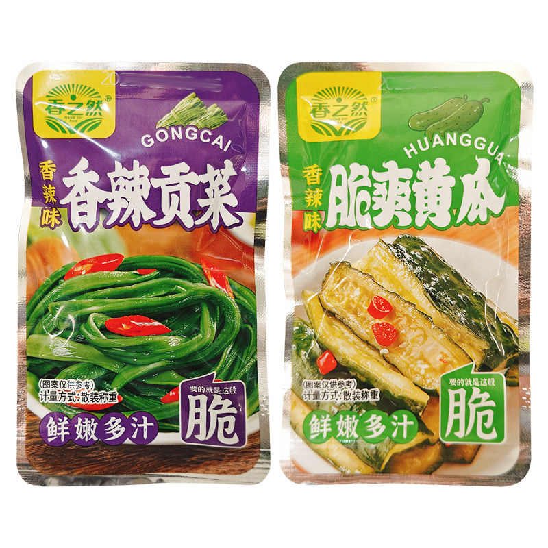 香之然脆爽黄瓜香辣贡菜